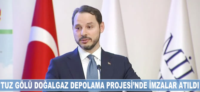 Tuz Gölü Doğalgaz Depolama Projesi Finansman İmza Töreni yapıldı