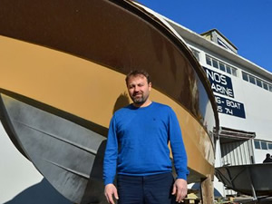 Eski un fabrikasında tekne üretip ihracat yapıyorlar