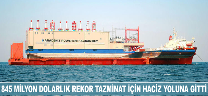 845 milyon dolarlık rekor tazminat için haciz yoluna gitti
