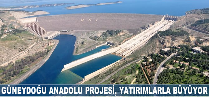 GAP yatırımlarla büyüyor