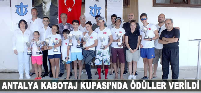Antalya Kabotaj Kupası'nda ödüller verildi