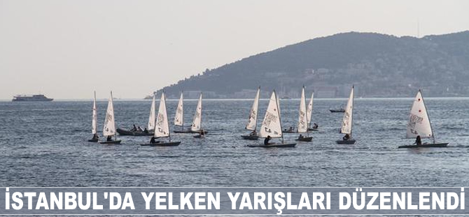 İstanbul'da yelken yarışları yapıldı