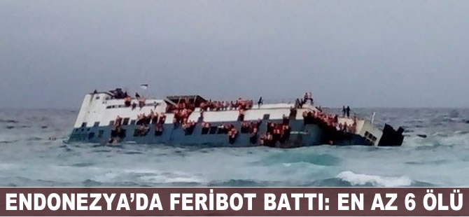 ‘M/F KM LESTARI MAJU’ Endonezya'da battı