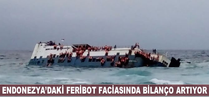 Endonezya'daki feribot faciasında bilanço artıyor