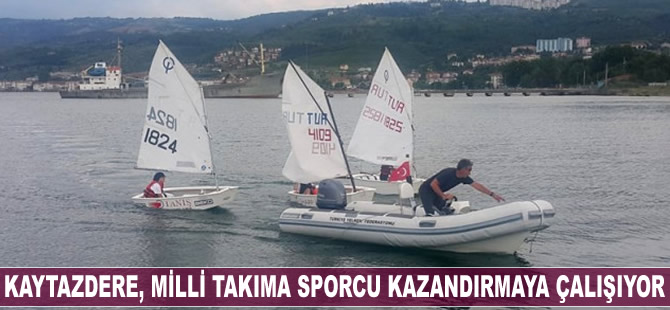 Kaytazdere, milli takıma sporcu kazandırmaya çalışıyor