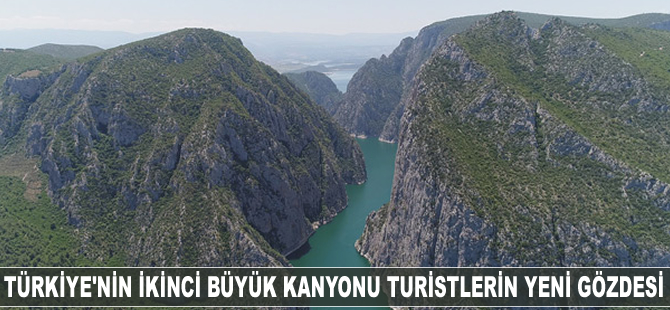 Türkiye'nin ikinci büyük kanyonu turistlerin yeni gözdesi