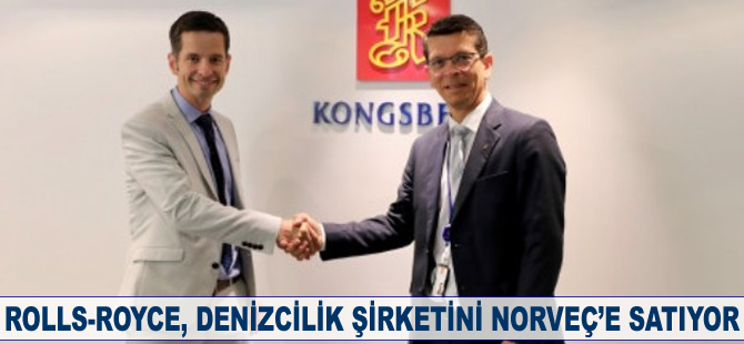 Rolls-Royce, denizcilik şirketini Norveç'e satıyor