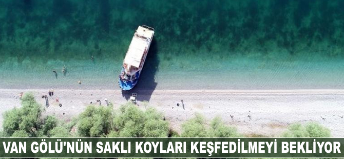 Van Gölü'nün saklı koyları keşfedilmeyi bekliyor