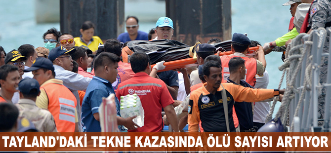 Tayland’daki tekne kazasında ölü sayısı artıyor