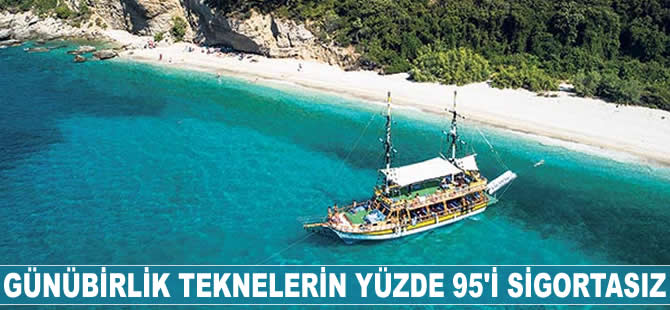 Günübirlik teknelerin yüzde 95’i sigortasız