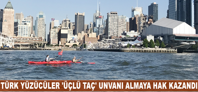 Türk yüzücüler 'üçlü taç' unvanı almaya hak kazandı