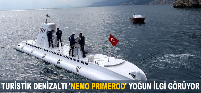 Turistik denizaltı 'Nemo Primeroo' yoğun ilgi görüyor