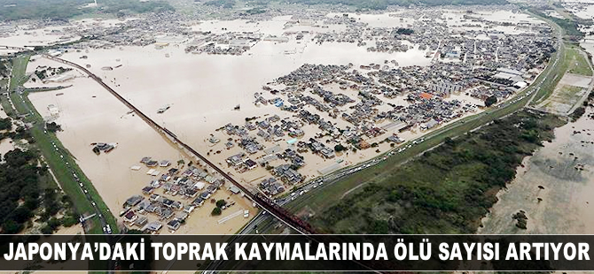 Japonya'daki sel ve toprak kaymalarında ölü sayısı 134'e çıktı