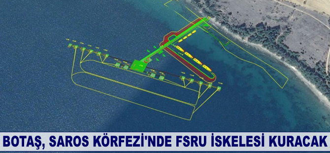 BOTAŞ, Saros Körfezi’nde FSRU iskelesi kuracak