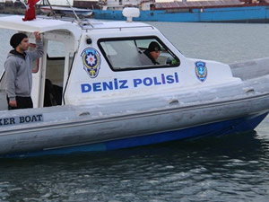 Tekirdağ'da deniz polisi, trol operasyonu yaptı