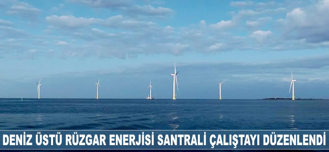 Deniz üstü rüzgar enerjisi santrali çalıştayı düzenlendi