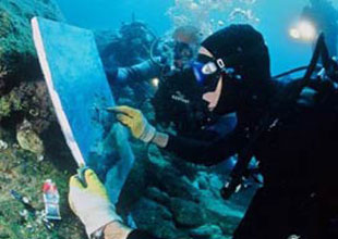 Sualtının rütbeli ressamı Totrakan