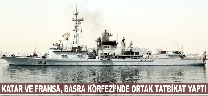 Basra Körfezi'nde Katar-Fransız ortak tatbikatı yapıldı