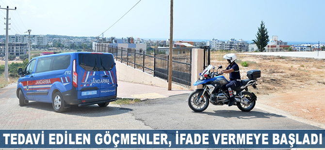 Tedavi gören göçmenlerin 26'sı taburcu edildi