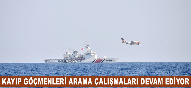 KKTC açıklarında göçmenleri arama çalışmaları devam ediyor