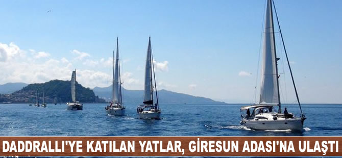 DADDralli'ye katılan yatlar, Giresun Adası’na ulaştı