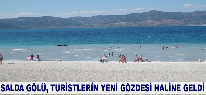 'Türkiye'nin Maldivleri' Salda Gölü turistlerin yeni gözdesi