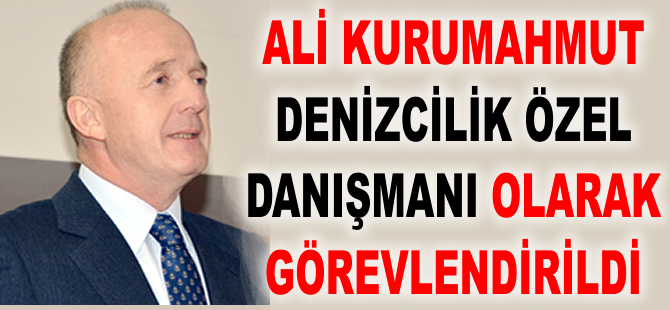 Ali Kurumahmut, Bakanlıkta Denizcilik Özel Danışmanı olarak görevlendirildi