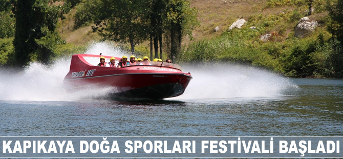 Kapıkaya Doğa Sporları Festivali başladı