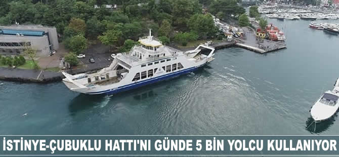 İstinye-Çubuklu Hattı'nı günde 5 bin yolcu kullanıyor