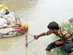 Hindistan'da Yamuna Nehri'nin su seviyesi arttı