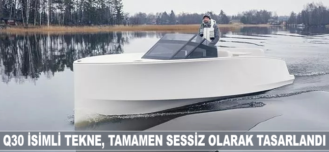 Q30 isimli tekne, tamamen sessiz olarak tasarlandı