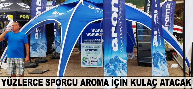 Yüzlerce sporcu Aroma için kulaç atacak