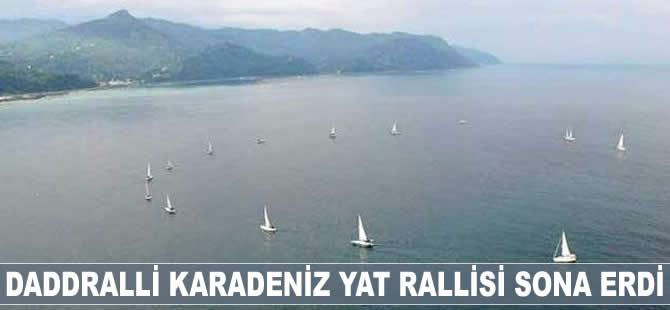 DADDRalli Karadeniz Yat Rallisi sona erdi