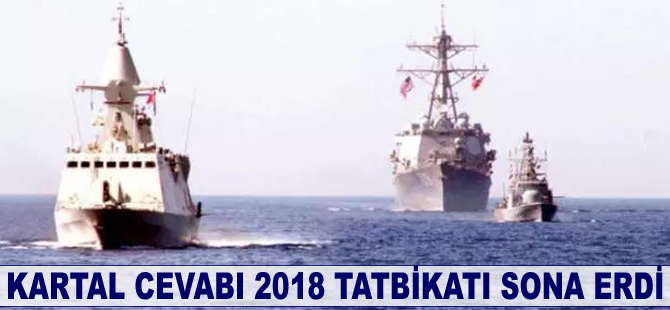 Kartal Cevabı 2018 Tatbikatı sona erdi
