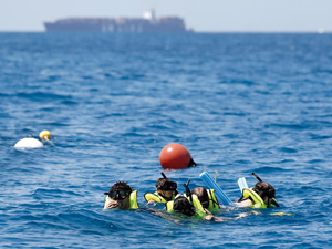 Dünyanın ilk su altı mezarlığı ‘Neptune Anı Kayalığı’