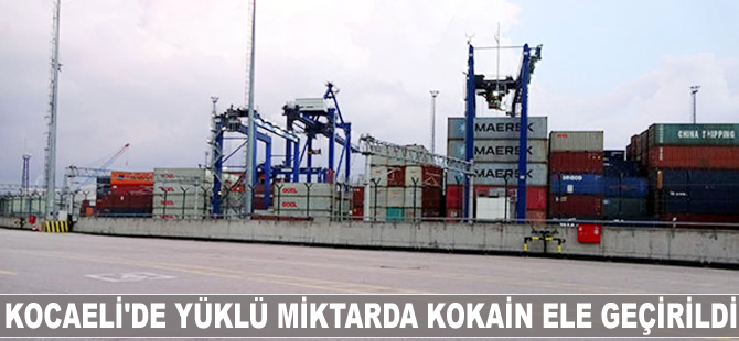 Kocaeli'de yüklü miktarda kokain ele geçirildi