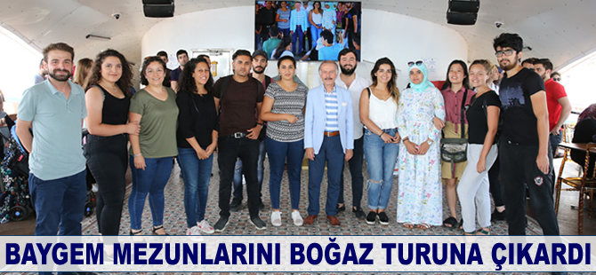 BAYGEM mezunlarını Boğaz turuna çıkardı