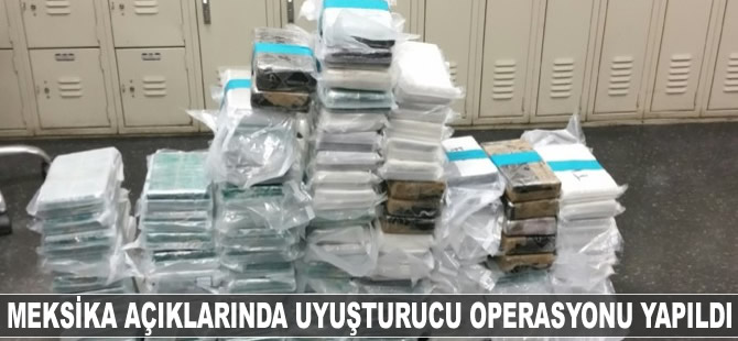 Meksika açıklarında uyuşturucu operasyonu yapıldı