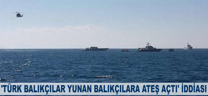 Yunan basını: Türk balıkçılar Leros adası açıklarında Yunan balıkçılara ateş açtı