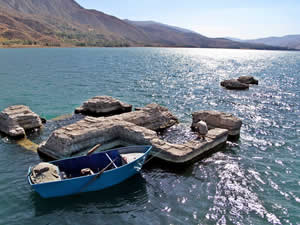 Hazar Gölü'ndeki "Batık Şehir" için hedef UNESCO listesi