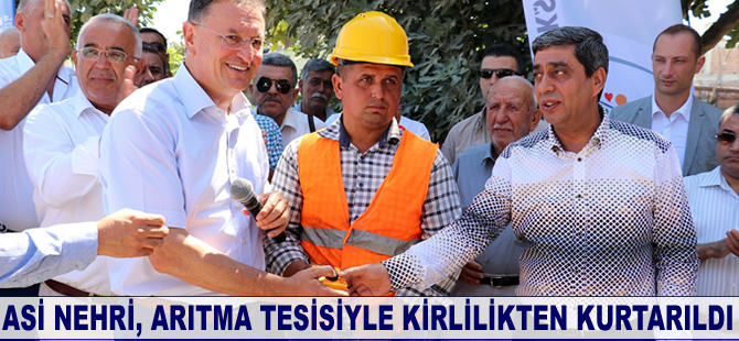 Atık sular Asi Nehri'ni kirletemeyecek