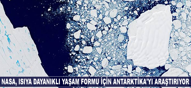 NASA ısıya dayanıklı yaşam formu bulmak için Antarktika'yı araştırıyor