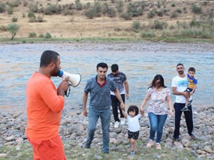 Botan Çayı'nda boğulmalara karşı tedbir alınıyor