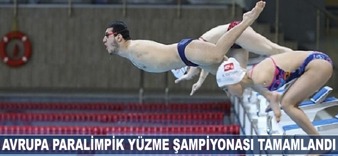 Avrupa Paralimpik Yüzme Şampiyonası tamamlandı