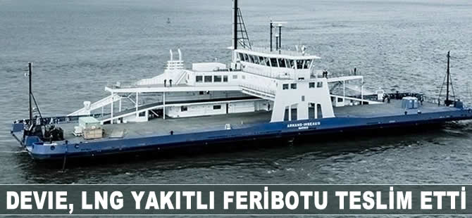 Davie, LNG yakıtlı feribotu teslim etti