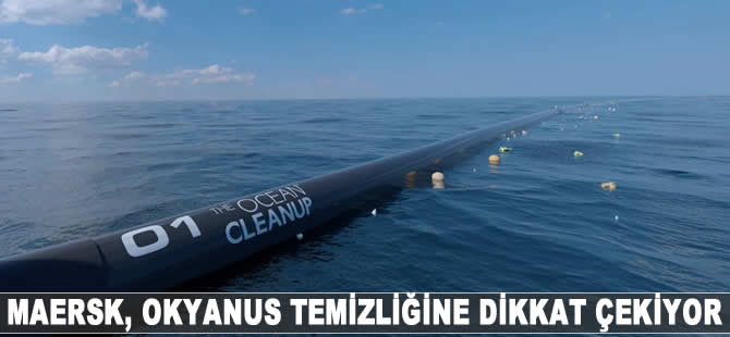 Maersk, okyanus temizliğine dikkat çekiyor