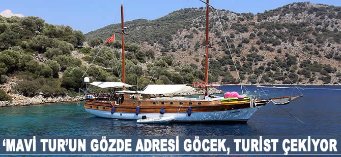 'Mavi Tur'un gözde adresi Göcek turist çekiyor