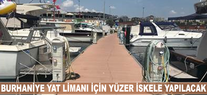 Burhaniye'de yat limanı yenileniyor