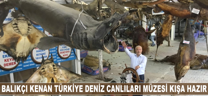 Balıkçı Kenan Türkiye Deniz Canlıları Müzesi kışa hazır