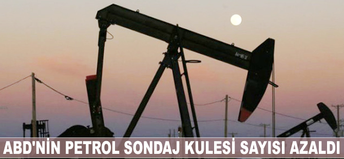 ABD'nin petrol sondaj kulesi sayısı azaldı